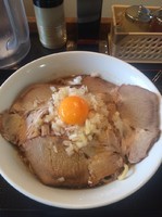 「肉づくし油そば（大）930円」@麺屋 松尾の写真