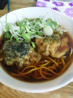 「海苔げそ・パセリげそ360円」@一由そば 日暮里店の写真