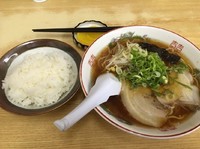 「特製ラーメン＋ライス中」@西脇大橋ラーメンの写真