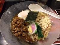 「牛肉ごぼう冷やしまぜめん」@幸楽苑 ライフガーデンにらさき店の写真
