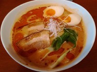 「期間限定 豆乳担々麺」@武蔵家 沖縄本店の写真