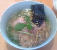 「塩麺（大葉）」@麺屋 和の写真