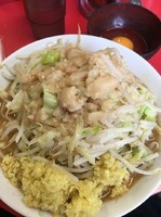 「少ラーメン、麺少なめ、アブラ、ショウガ」@ラーメン二郎 仙台店の写真