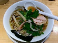 「蛤SOBA　￥980」@Ginza Noodles むぎとオリーブの写真