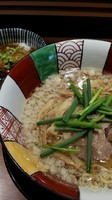 「星火醤油ラーメン丼セット」@麺酒場 燎原の写真