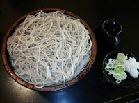 「もりそば（中盛り）」@草笛 上田店の写真
