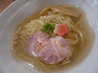 「鯛塩そば＋本格胡麻鯛茶漬け」@鯛塩そば 灯花 本店の写真