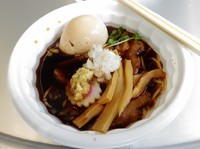 「肉そば」@久茂地ラーメン食堂の写真