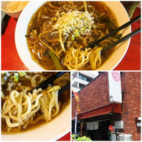 「カレー生碼麺（ふたくちライス付）　850円」@生碼麺食道の写真