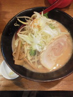 「味噌ラーメン（野菜ニンニク）\790」@麺処 花田 上野店の写真