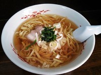 「ラーメン（平麺）中￥500」@めんどころくら田‎の写真