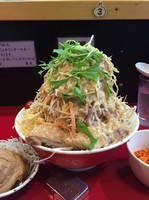 「冷やし中華（並）＋追加豚1枚」@千里眼の写真