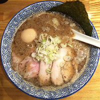 「特製A煮干し鶏白湯ソバ」@SOUP NOODLE 青雲の志の写真