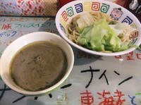 「トリュフ搾りつけ麺（並）（550円）」@ハイデン.コッコFACTORYサマンサ・タマサの写真