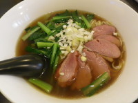 「カモ肉麺」@味香苑 東橋店の写真