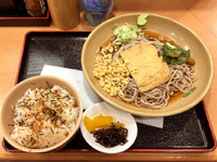 「立石そばセット(400円)」@越後そば 立石店の写真