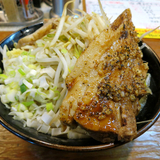 ラーメン小＋豚テキサスステーキ