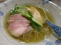 「汐そば　　　750円」@麺処 きなりの写真