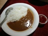 「小カレー（セット）210円」@うどんのおがわ屋の写真