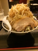 「角ふじ麺 中盛 野菜増し750円」@大勝軒 麺屋こうじの写真