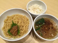 「梅塩つけめん(塩)」@麺屋 ゆうなぎの写真