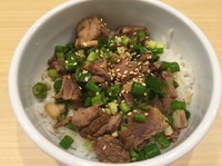 「ネギチャーシュー丼」@麺屋 ゆうなぎの写真