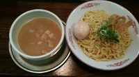 「もりそば(あつもり)＋味付け玉子」@豚骨ラーメン いちもんじ 北本店の写真