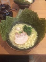 「塩ラーメン＋海苔ダブル」@横浜家系ラーメン 大森家の写真