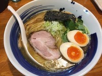 「塩煮干しそば(細麺変更)¥750」@麺屋 鶏口の写真