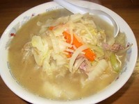 「タンメン　650円」@大釜 本店の写真