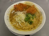 「カツカレーラーメン」@大阪ふくちぁんラーメン 平野店の写真