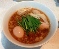 「背脂ジャンクそば【限定】＋特製トッピング」@ラーメン星印の写真