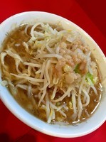 「ミニらーめん￥630（ヤサイ少､ニンニク､アブラ）」@麺屋 桐龍の写真