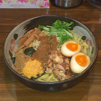 「油そば（800円）」@中華そば 椿の写真