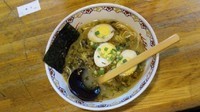 「ラーメン＋高菜＋味玉」@千年ラーメンの写真