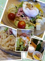 「ルージュの伝言 オマールエビの冷製まぜそば950円＋ﾋﾞｰﾙ」@NOODLE STOCK 鶴おかの写真