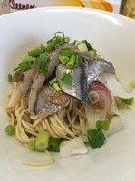 「いわしそば390円」@中華そば よしかわの写真