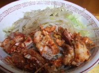 「汁なし油そば　７６０円」@キタノエビメンの写真