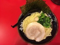 「塩ラーメン 固め 油少なめ」@横浜家系ラーメン 瑞穂 大和家の写真