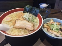 「ラーメン＋叉焼飯」@拉麺5510の写真