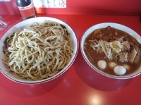 「大つけ麺＋うずら（８５０＋１００＝９５０円）」@ひたちなか大盛軒の写真