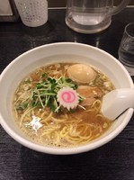 「中華そば 750円＋味玉」@つけめんTETSU 三鷹店の写真