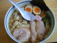 「「ワンタンメン」830円味玉クーポン無料」@中華そば屋 佐藤の写真