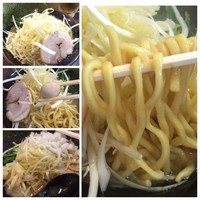 「ネギラーメン　830円 + ビール」@秋津商店の写真