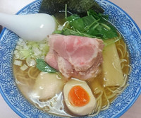 「煮干そば 白醤油」@中華そば よしかわの写真