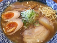 「味玉さんまだし中華（８００円）」@あらやと麦六の写真