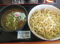 「カレーつけ麺860円＆クーポンで餃子＆ランチ大盛」@中華そば つけ麺 魚介の達人 久兵衛 北柏店の写真