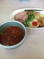「冷やし坦々つけ麺」@あぢとみ食堂の写真