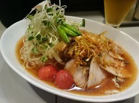 「【限定】雲白肉冷麺800円＋おろしポン酢水餃子350円＋他」@中華蕎麦 瑞山（ZUIZAN）の写真