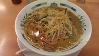 「味噌ラーメン、大盛」@日高屋 小田急マルシェ登戸店の写真